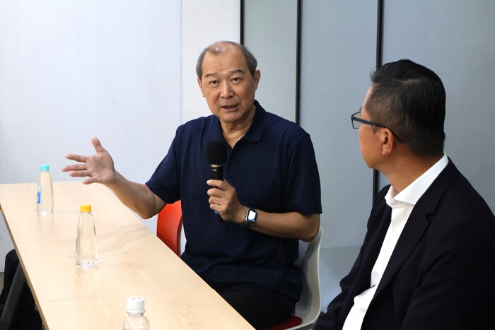 雙方針對學術研發與市場資本的對接交流，為未來的實務合作奠定堅實基礎。